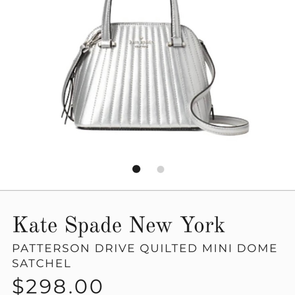 Kate Spade Patterson Drive quilted mini dome bag - Picture 4 of 16